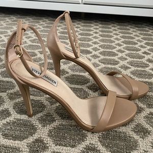 Steve Madden Stacy Stiletto Nude Heels